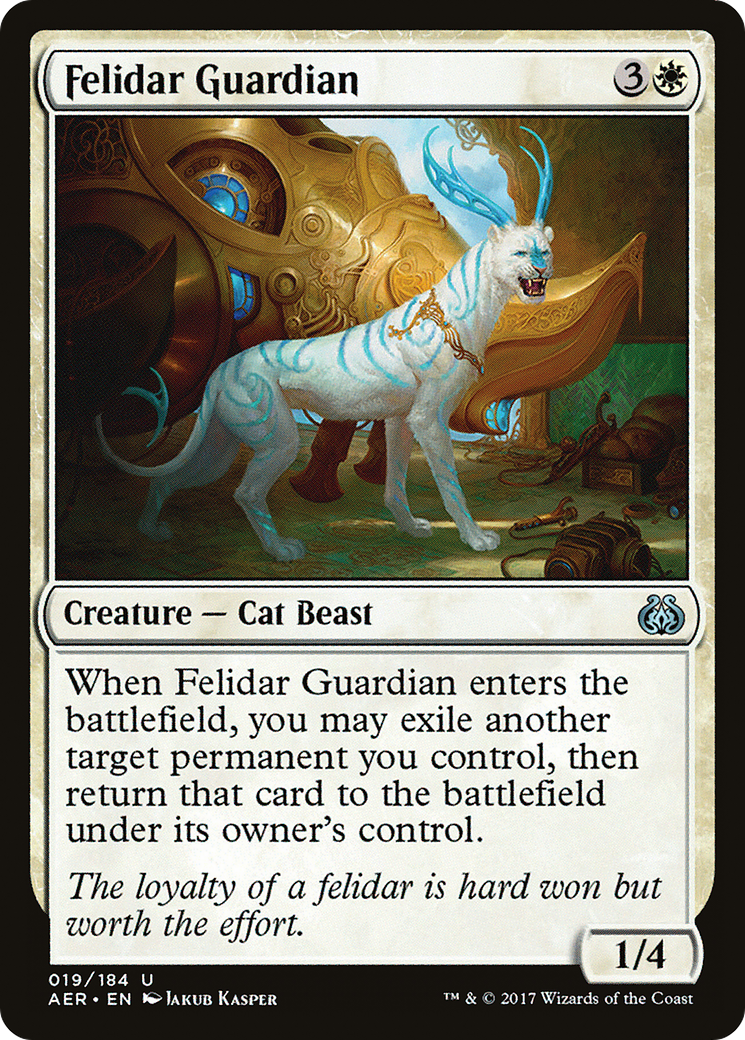 Felidar Guardian (AER-019) [Aether Revolt] Foil