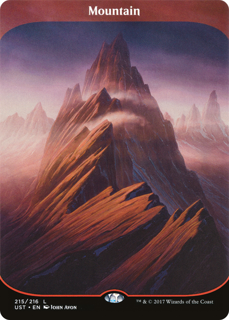 Mountain (UST-215) (Borderless) [Unstable] Foil