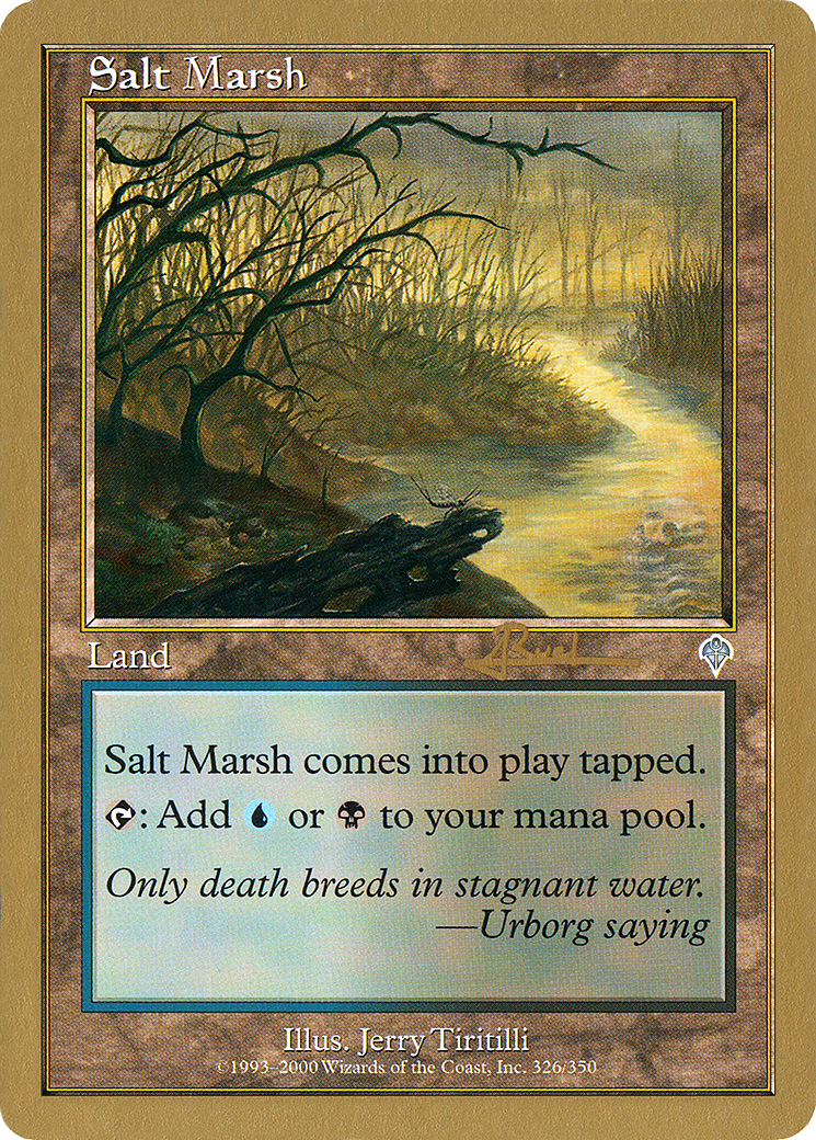 Salt Marsh - 2001 Antoine Ruel (INV) [World Championship Decks 2001]
