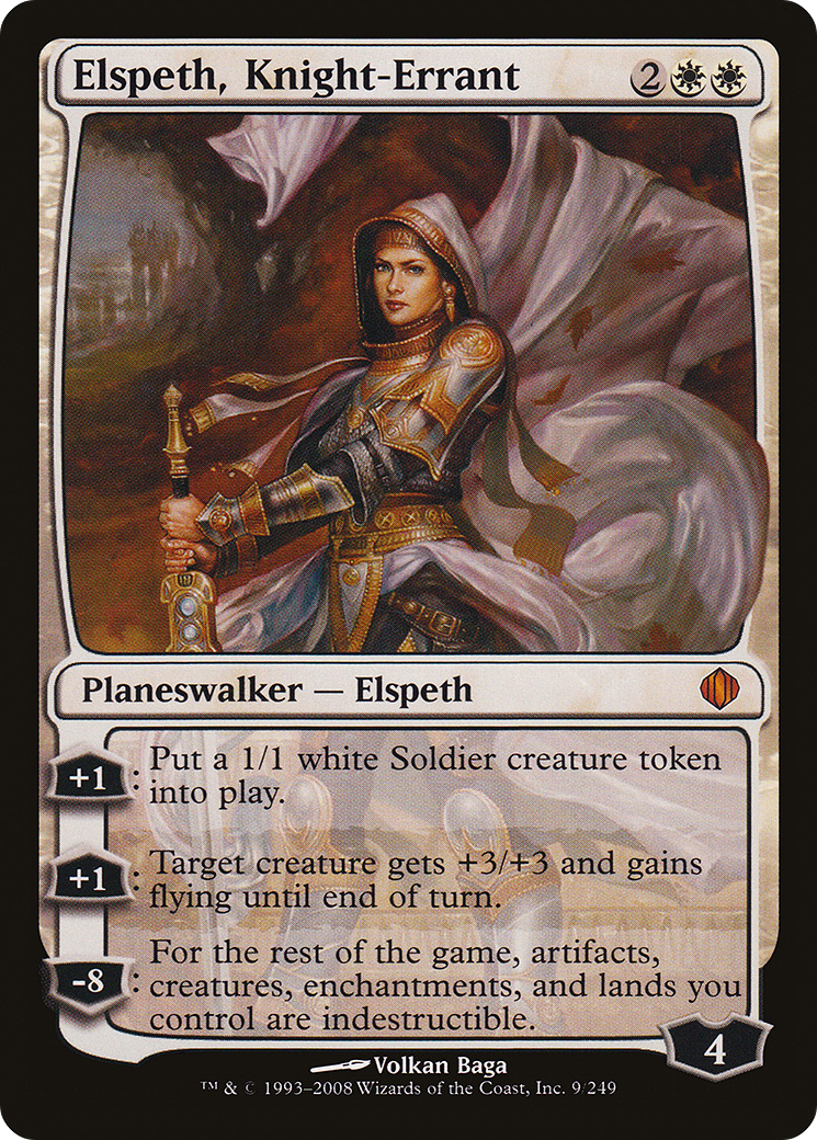 Elspeth, Knight-Errant (ALA-009) [Shards of Alara] Foil