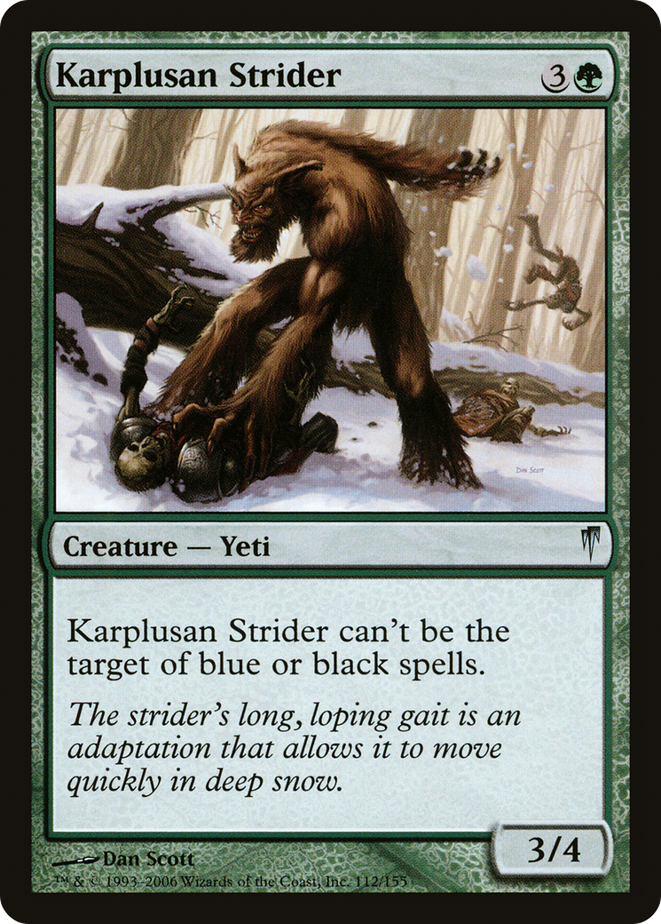 Karplusan Strider (CSP-112) [Coldsnap]