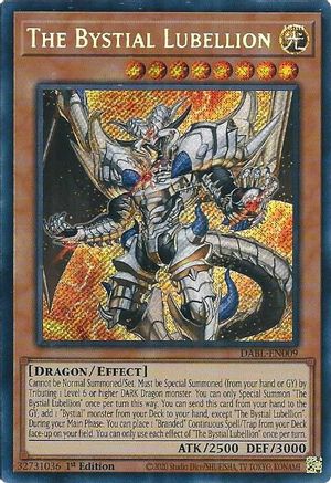 The Bystial Lubellion (Secret Rare) (DABL-EN009) - Darkwing Blast 1st Edition