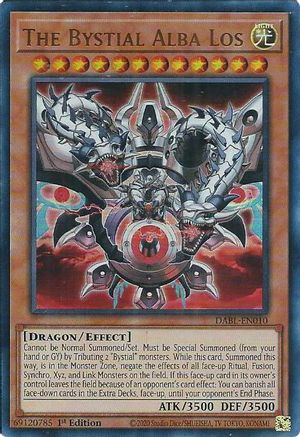 The Bystial Alba Los (Ultra Rare) (DABL-EN010) - Darkwing Blast 1st Edition