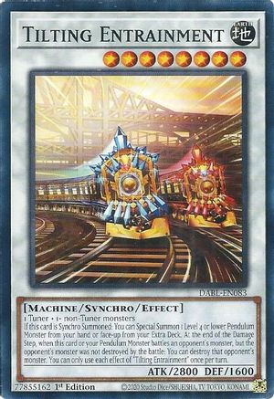 Tilting Entrainment (Common) (DABL-EN083) - Darkwing Blast 1st Edition