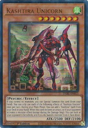 Kashtira Unicorn (Ultra Rare) (DABL-EN013) - Darkwing Blast 1st Edition