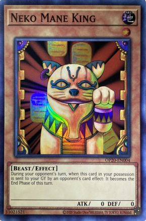 Neko Mane King (Super Rare) (OP20-EN004) - OTS Tournament Pack 20 Unlimited