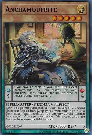 Anchamoufrite (Super Rare) (OP20-EN007) - OTS Tournament Pack 20 Unlimited