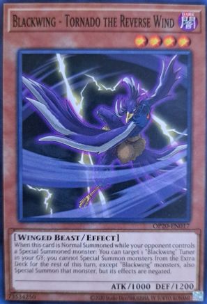 Blackwing - Tornado the Reverse Wind (Common) (OP20-EN017) - OTS Tournament Pack 20 Unlimited