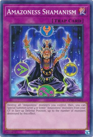 Amazoness Shamanism (Common) (OP20-EN022) - OTS Tournament Pack 20 Unlimited