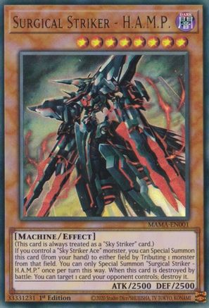 Surgical Striker - H.A.M.P. (Ultra Rare) (MAMA-EN001) - Magnificent Mavens 1st Edition