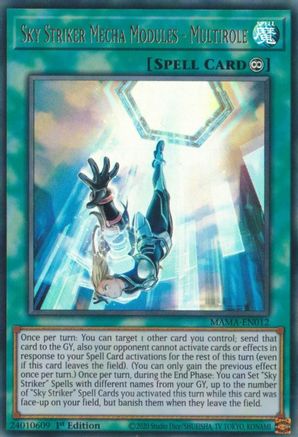 Sky Striker Mecha Modules - Multirole (Ultra Rare) (MAMA-EN012) - Magnificent Mavens 1st Edition