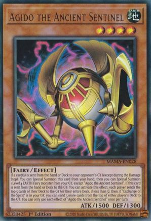 Agido the Ancient Sentinel (Ultra Rare) (MAMA-EN028) - Magnificent Mavens 1st Edition