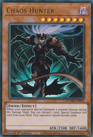 Chaos Hunter (Ultra Rare) (MAMA-EN051) - Magnificent Mavens 1st Edition