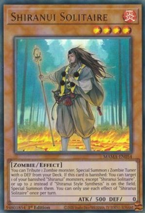 Shiranui Solitaire (Ultra Rare) (MAMA-EN054) - Magnificent Mavens 1st Edition