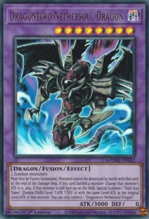 Dragonecro Nethersoul Dragon (Ultra Rare) (MAMA-EN062) - Magnificent Mavens 1st Edition