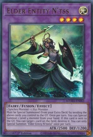 Elder Entity N'tss (Ultra Rare) (MAMA-EN063) - Magnificent Mavens 1st Edition