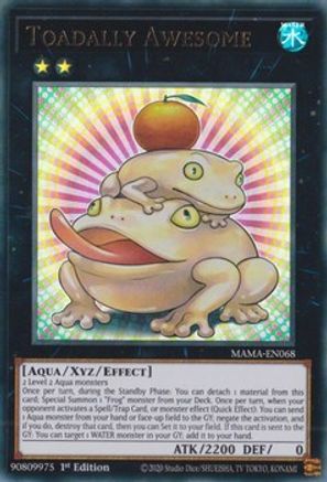 Toadally Awesome (Ultra Rare) (MAMA-EN068) - Magnificent Mavens 1st Edition