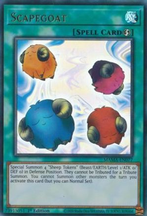 Scapegoat (Ultra Rare) (MAMA-EN077) - Magnificent Mavens 1st Edition