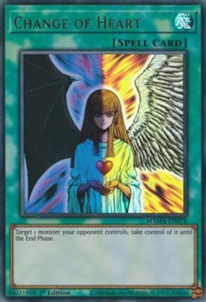 Change of Heart (Ultra Rare) (MAMA-EN078) - Magnificent Mavens 1st Edition