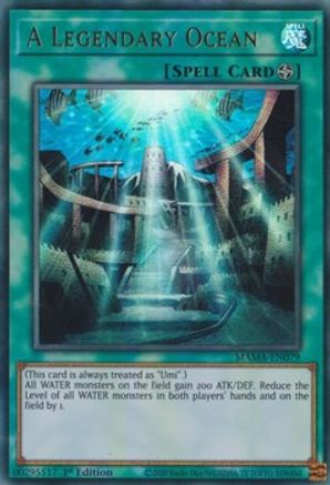 A Legendary Ocean (Ultra Rare) (MAMA-EN079) - Magnificent Mavens 1st Edition
