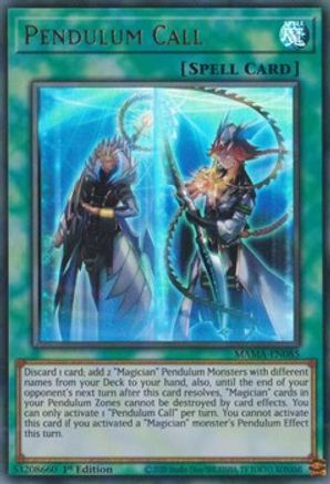 Pendulum Call (Ultra Rare) (MAMA-EN085) - Magnificent Mavens 1st Edition
