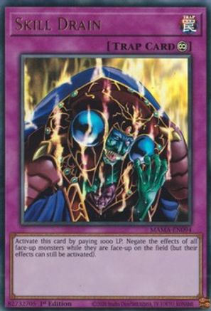 Skill Drain (Ultra Rare) (MAMA-EN094) - Magnificent Mavens 1st Edition