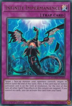 Infinite Impermanence (Ultra Rare) (MAMA-EN100) - Magnificent Mavens 1st Edition