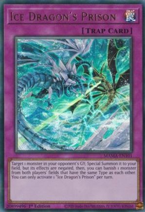 Ice Dragon's Prison (Ultra Rare) (MAMA-EN101) - Magnificent Mavens 1st Edition