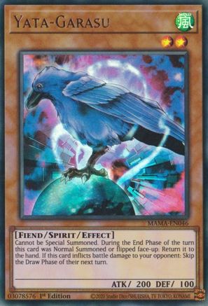 Yata-Garasu (Ultra Rare) (MAMA-EN046) - Magnificent Mavens 1st Edition