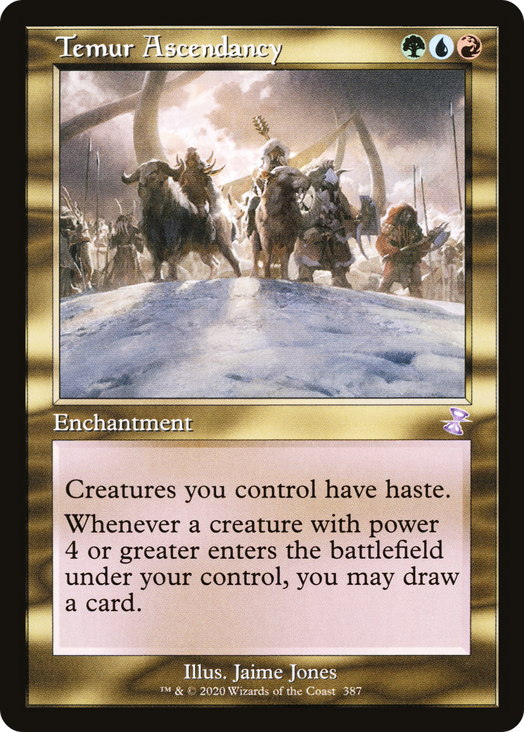 Temur Ascendancy (TSR-387) [Time Spiral Remastered] Foil