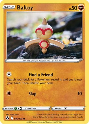 Baltoy (093/195) [SWSH12 Silver Tempest] - Common