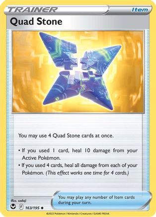 Quad Stone (163/195) [SWSH12 Silver Tempest] - Uncommon
