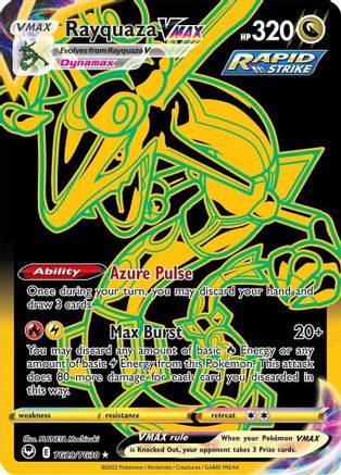 Rayquaza VMAX (Secret) (TG29/TG30) [SWSH12 Silver Tempest Trainer Gallery] Holofoil - Secret Rare