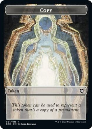 Copy // Inkling Double-Sided Token (BRC-1 // 7) [Commander: The Brothers' War]