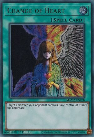 Change of Heart (Ultra Pharaoh’s Rare) (MAMA-EN078) - Magnificent Mavens 1st Edition