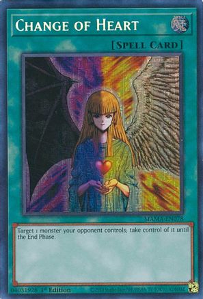 Change of Heart (Secret Pharaoh’s Rare) (MAMA-EN078) - Magnificent Mavens 1st Edition