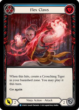 Flex Claws (Blue) (DYN052) - Dynasty