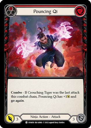Pouncing Qi (Red) (DYN056) - Dynasty