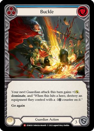 Buckle (DYN028) - Dynasty Rainbow Foil