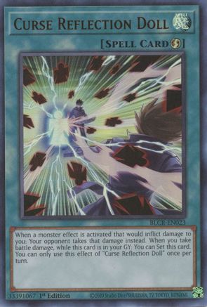 Curse Reflection Doll (Ultra Rare) (BLCR-EN023) - Battles of Legend: Crystal Revenge 1st Edition