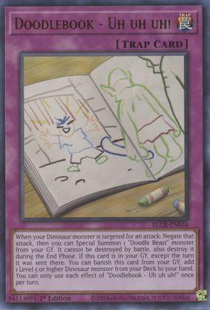Doodlebook - Uh uh uh! (Ultra Rare) (BLCR-EN034) - Battles of Legend: Crystal Revenge 1st Edition
