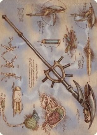 Staff of Domination Art Card (ASBRO-079) [Art Series: The Brothers' War]