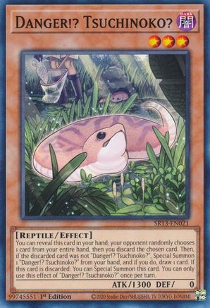 Danger!? Tsuchinoko? (Common) (SR13-EN021) - Structure Deck: Dark World 1st Edition