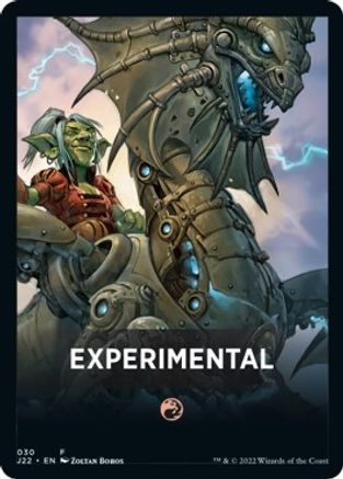 Experimental Theme Card (J22-030) [Jumpstart 2022]