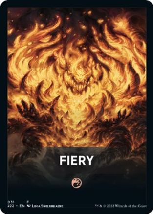 Fiery Theme Card (J22-031) [Jumpstart 2022]