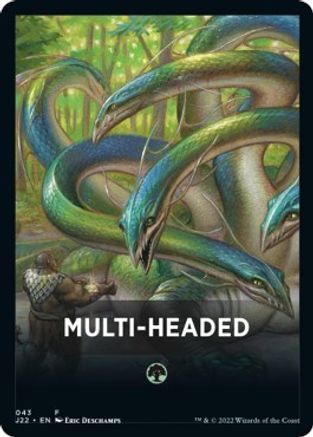 Multi-Headed Theme Card (J22-043) [Jumpstart 2022]