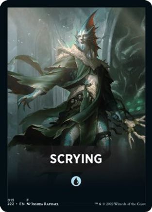 Scrying Theme Card (J22-015) [Jumpstart 2022]