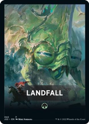 Landfall Theme Card (J22-042) [Jumpstart 2022]