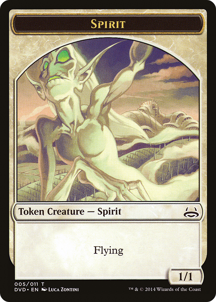 Spirit Token [Duel Decks Anthology: Divine vs. Demonic Tokens]
