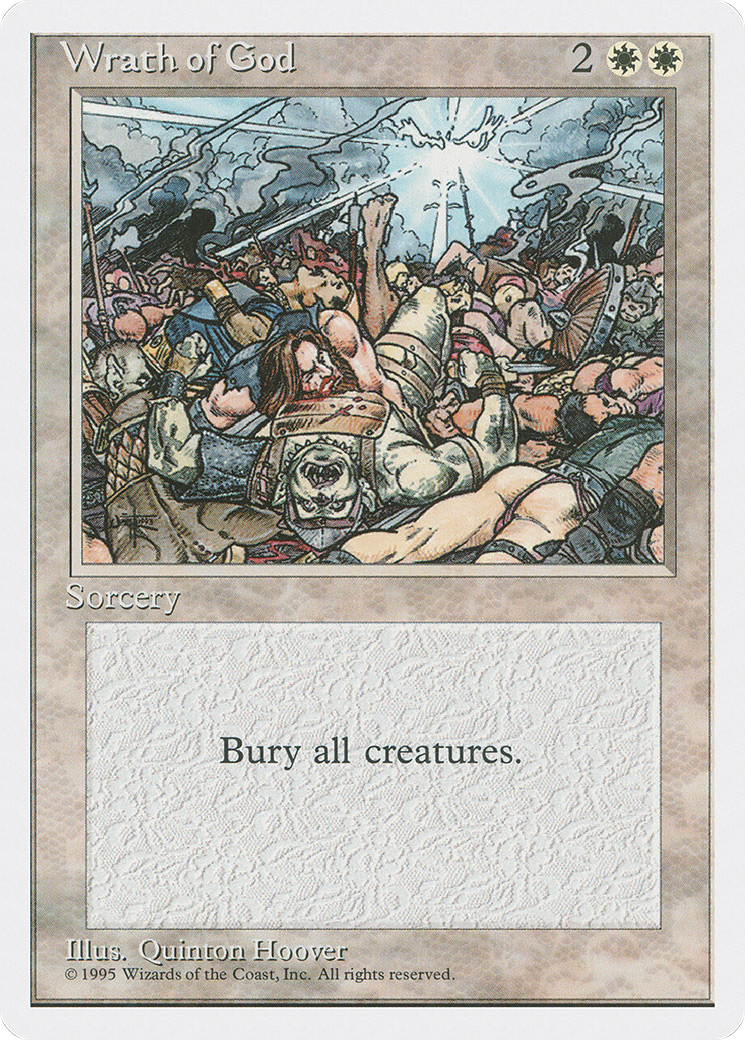 Wrath of God (4ED-308) [Fourth Edition]
